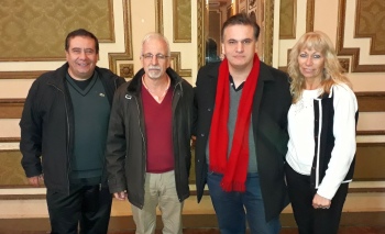 Nstor Salvatierra, Juan Jaureguiberry, Martn Lorenzini, Diana Muoz